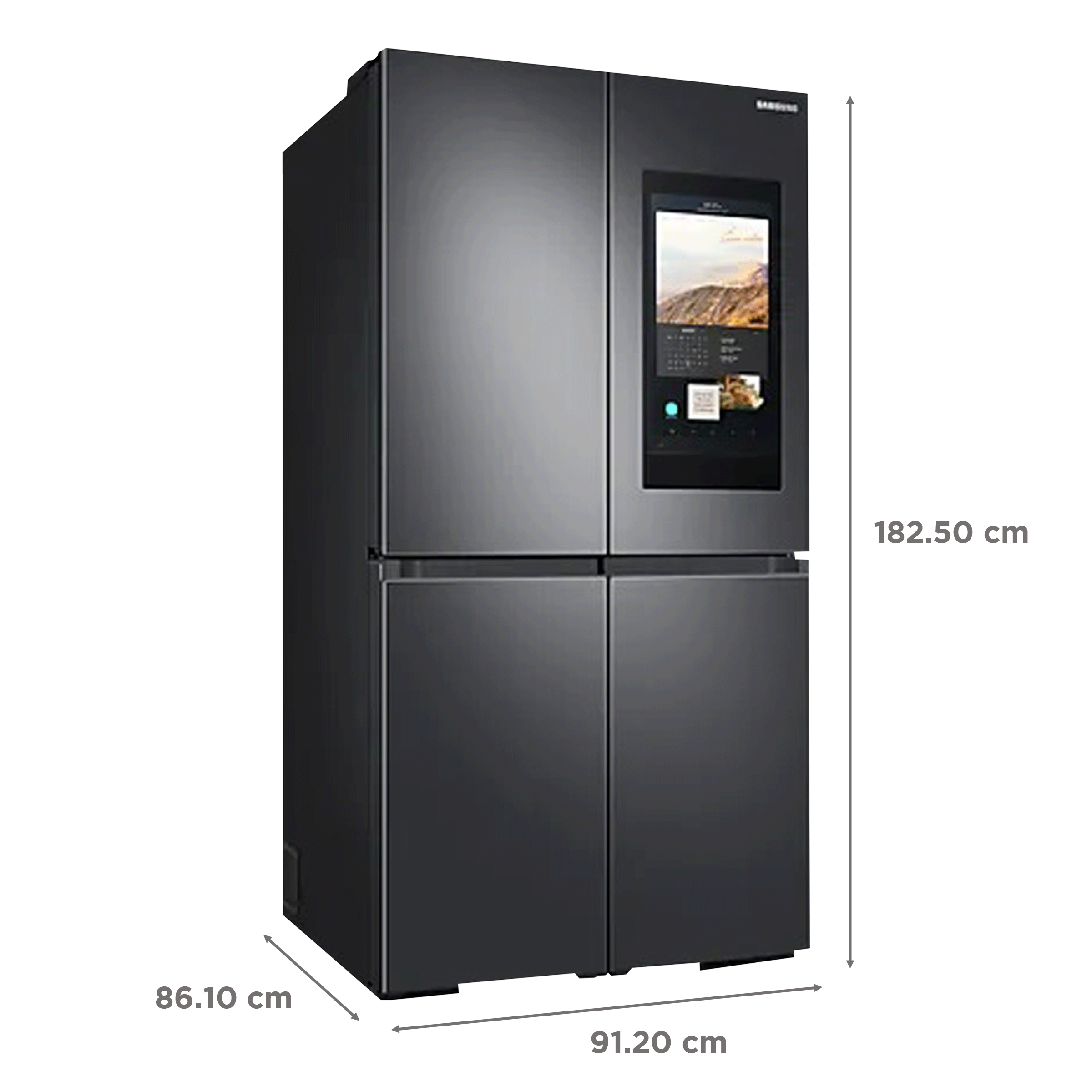 Double door fridge on sale of samsung